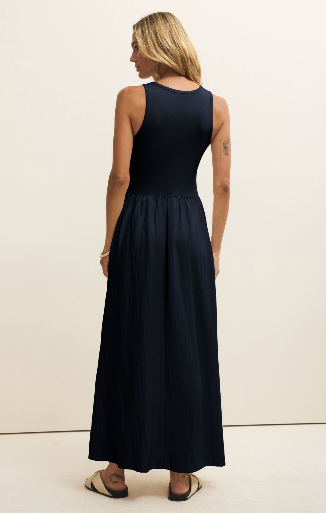 Z SUPPLY: Charlotte Midi Dress-6- Dress/Romp/Jump-Z SUPPLY-Usher & Co - Women's Boutique Located in Atoka, OK and Durant, OK