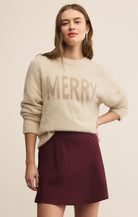 Z SUPPLY: Merry Gold Sweater-1- Tops-Z SUPPLY-Usher & Co - Women's Boutique Located in Atoka, OK and Durant, OK