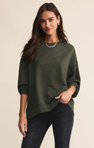 Z SUPPLY: Modern Weekender-Artichoke-1- Tops-Z SUPPLY-Usher & Co - Women's Boutique Located in Atoka, OK and Durant, OK