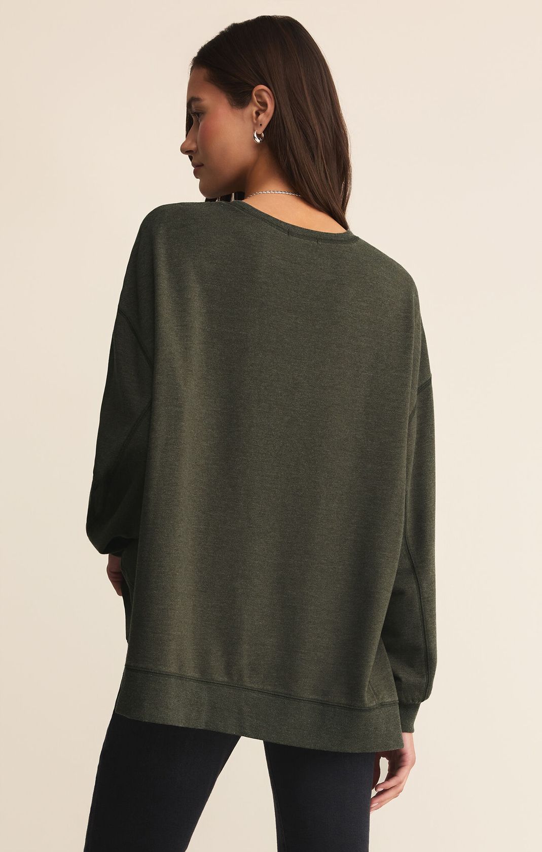 Z SUPPLY: Modern Weekender-Artichoke-1- Tops-Z SUPPLY-Usher & Co - Women's Boutique Located in Atoka, OK and Durant, OK