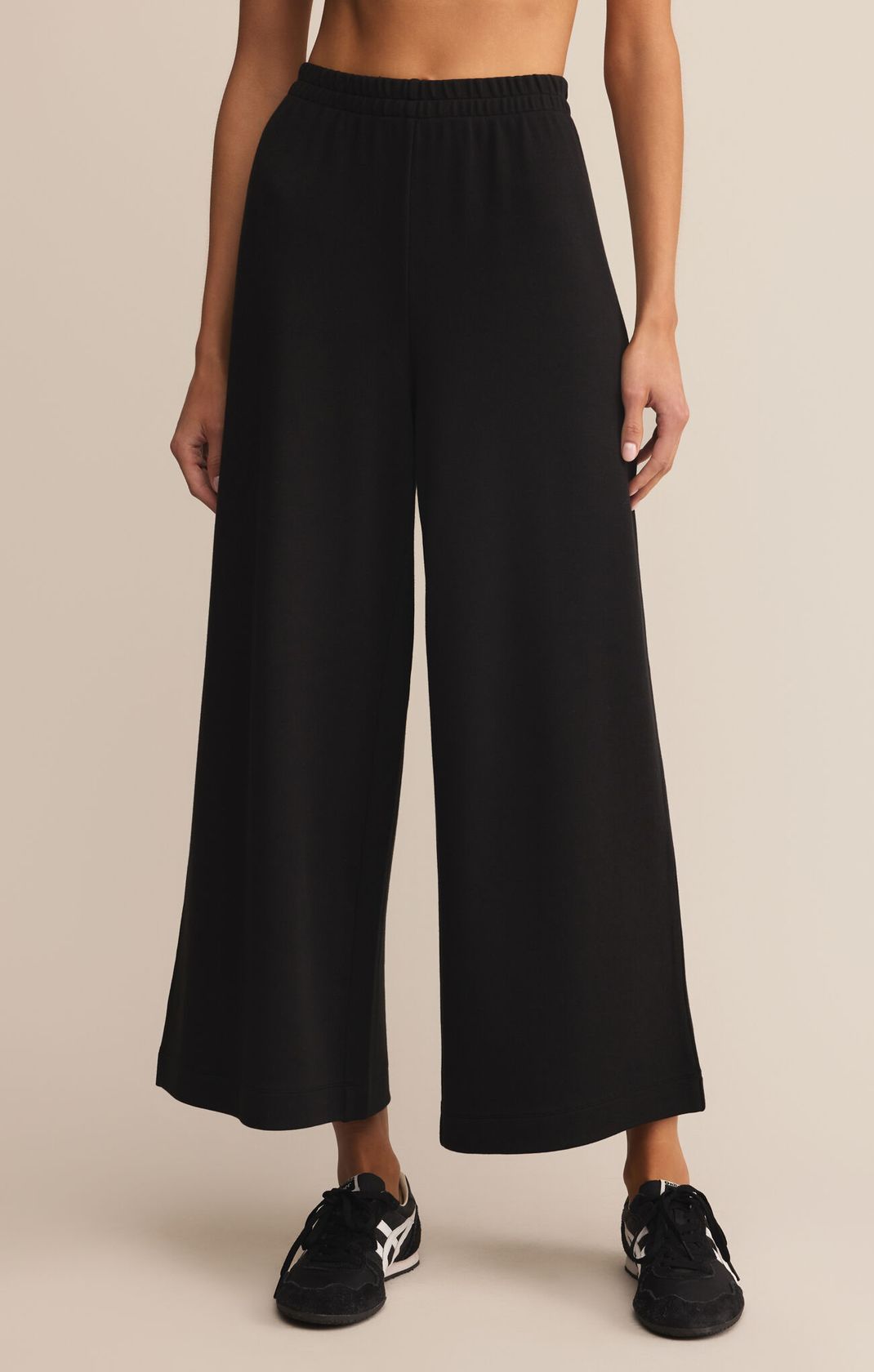Z SUPPLY: Scout Luxe Pant-Black-4- Bottoms-Z SUPPLY-Usher & Co - Women's Boutique Located in Atoka, OK and Durant, OK