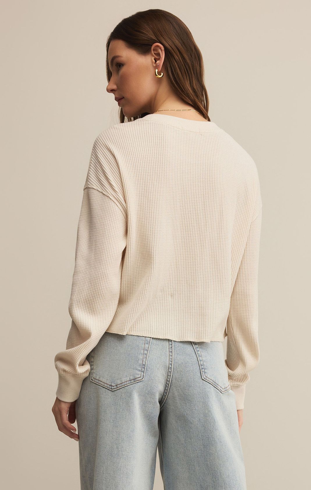 Z SUPPLY: Angel Mini Thermal Top-Crystal-1- Tops-Z SUPPLY-Usher & Co - Women's Boutique Located in Atoka, OK and Durant, OK