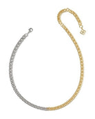 Kendra Scott: Colette Chain Necklace-Mixed Metal-7- Jewelry-Kendra Scott-Usher & Co - Women's Boutique Located in Atoka, OK and Durant, OK