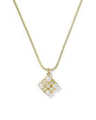 Kendra Scott: Dira Pearl Necklace-Gold-7- Jewelry-Kendra Scott-Usher & Co - Women's Boutique Located in Atoka, OK and Durant, OK