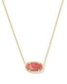Kendra Scott: Elisa Necklace-Gold Bronze Veined Red Magnesite-7- Jewelry-Kendra Scott-Usher & Co - Women's Boutique Located in Atoka, OK and Durant, OK