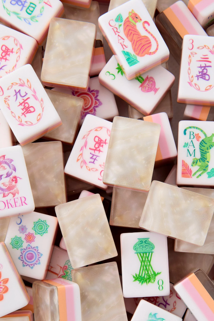Oh My Mahjong: Pearlescent Tiles-11- Gift/Home-Oh My Mahjong-Usher & Co - Women's Boutique Located in Atoka, OK and Durant, OK