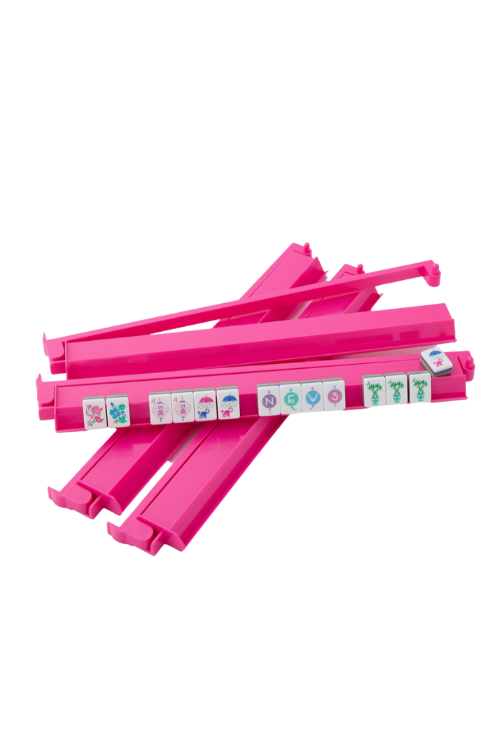 Oh My Mahjong: Hot Pink Rack and Pusher Set-11- Gift/Home-Oh My Mahjong-Usher & Co - Women's Boutique Located in Atoka, OK and Durant, OK