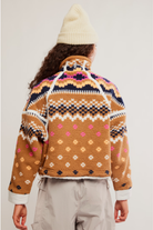 FP Movement: Printed Mountain High 1/2 Zip-1- Tops-Free People Movement-Usher & Co - Women's Boutique Located in Atoka, OK and Durant, OK