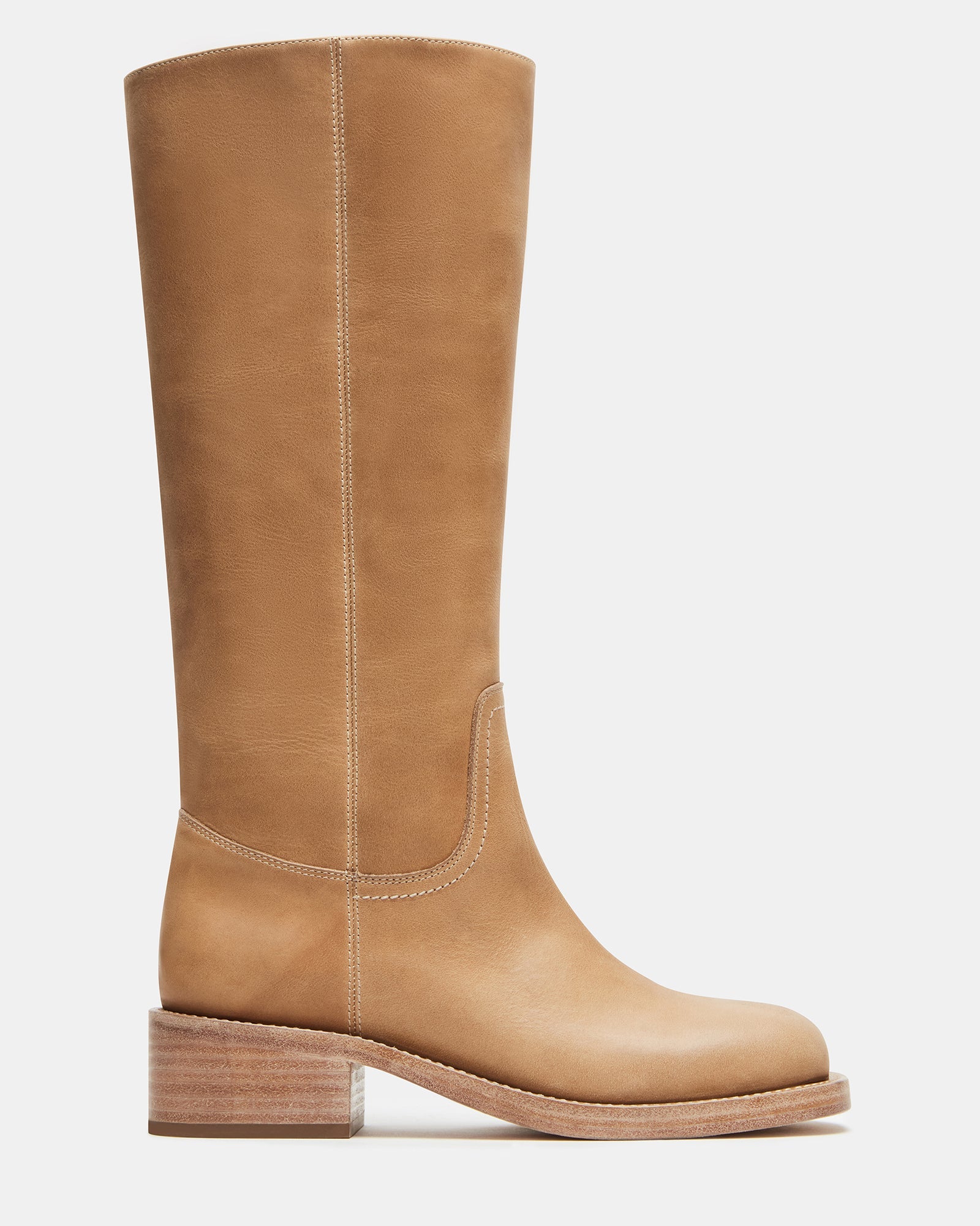 Steve Madden: Riggs Banana Leather Boots-9- Shoes-USHER & CO -Usher & Co - Women's Boutique Located in Atoka, OK and Durant, OK