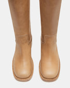 Steve Madden: Riggs Banana Leather Boots-9- Shoes-USHER & CO -Usher & Co - Women's Boutique Located in Atoka, OK and Durant, OK