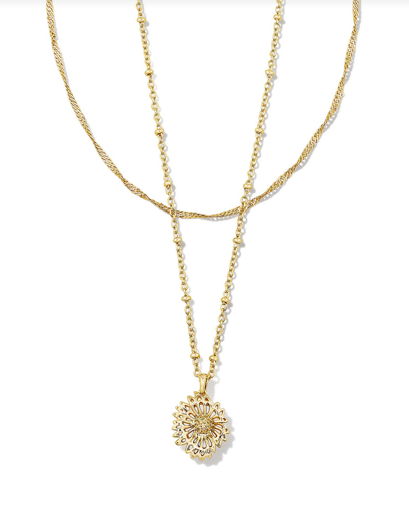 Kendra Scott: Brielle Multi Strand Necklace-Necklaces-Kendra Scott-Usher & Co - Women's Boutique Located in Atoka, OK and Durant, OK