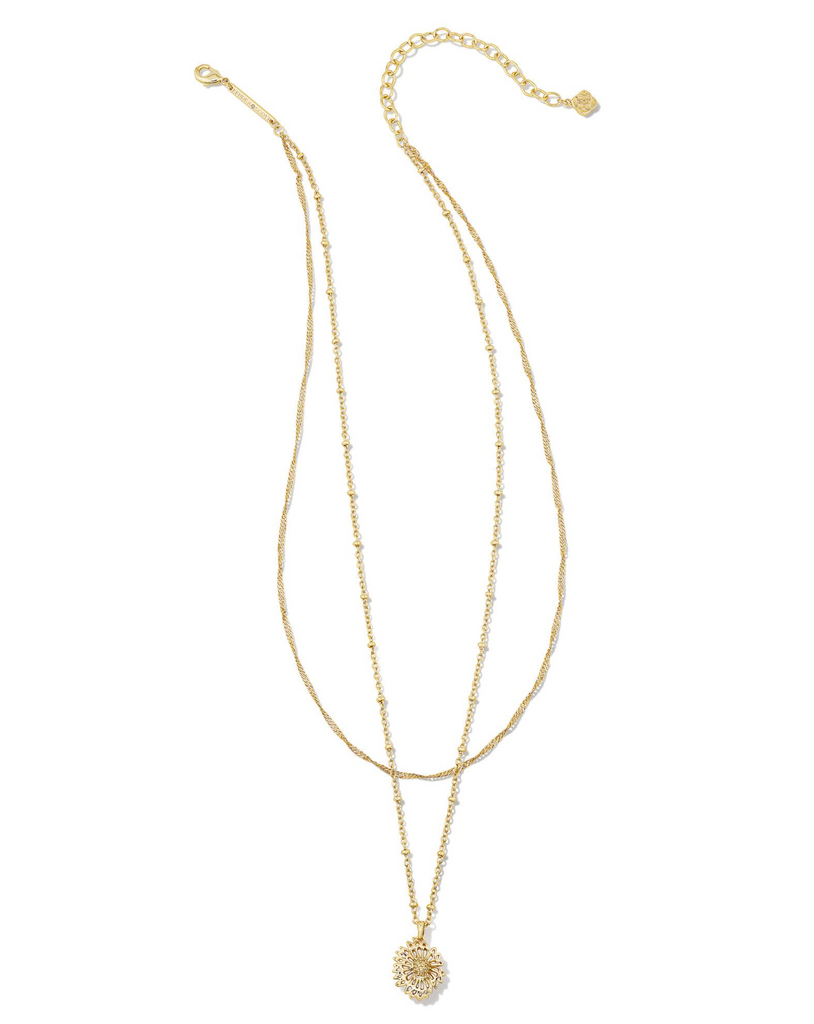 Kendra Scott: Brielle Multi Strand Necklace-Necklaces-Kendra Scott-Usher & Co - Women's Boutique Located in Atoka, OK and Durant, OK
