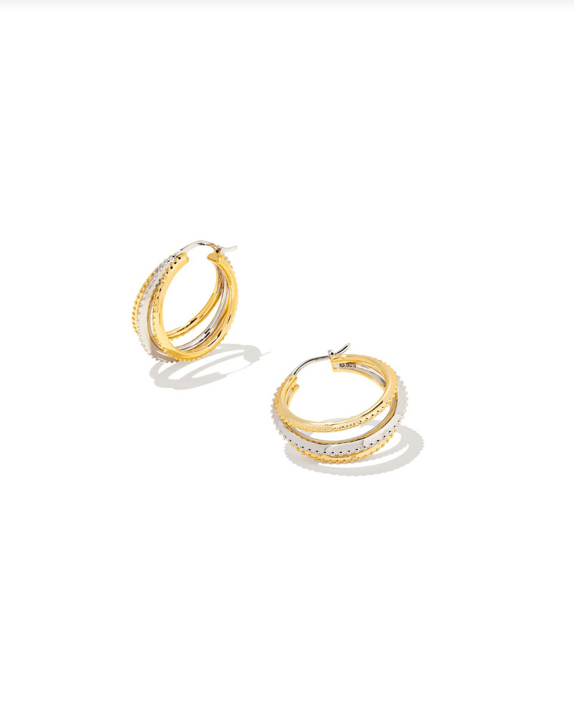 Kendra Scott: Dana Small Hoop-Earrings-Kendra Scott-Usher & Co - Women's Boutique Located in Atoka, OK and Durant, OK