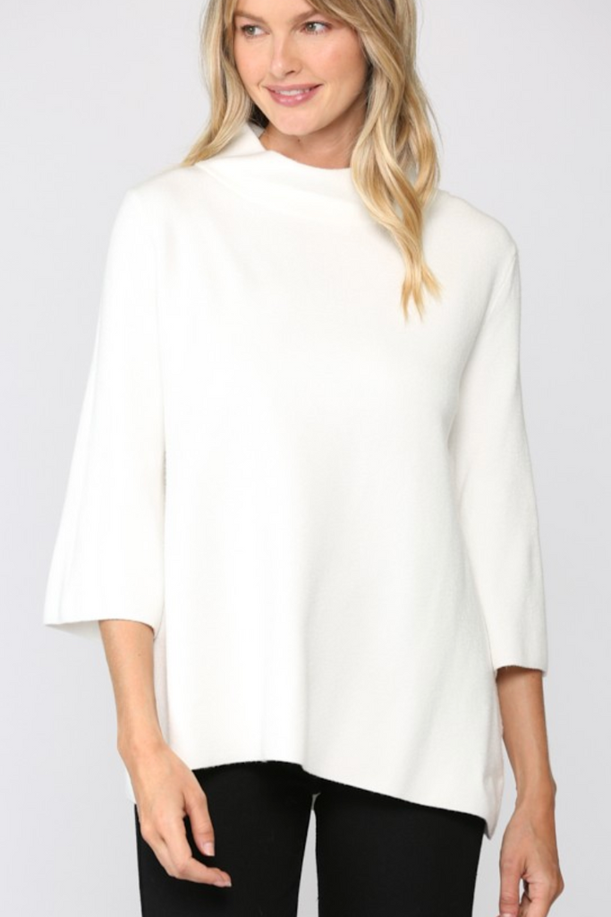 Isabelle Mock Sweater-Sweaters-Fate-Usher & Co - Women's Boutique Located in Atoka, OK and Durant, OK