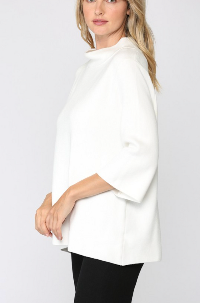 Isabelle Mock Sweater-Sweaters-Fate-Usher & Co - Women's Boutique Located in Atoka, OK and Durant, OK