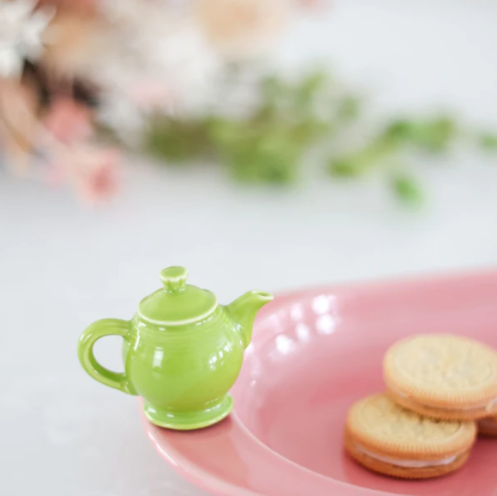 Nora Fleming: Fiesta Bread Tray With Teapot-Kitchen-NORA FLEMING-Usher & Co - Women's Boutique Located in Atoka, OK and Durant, OK