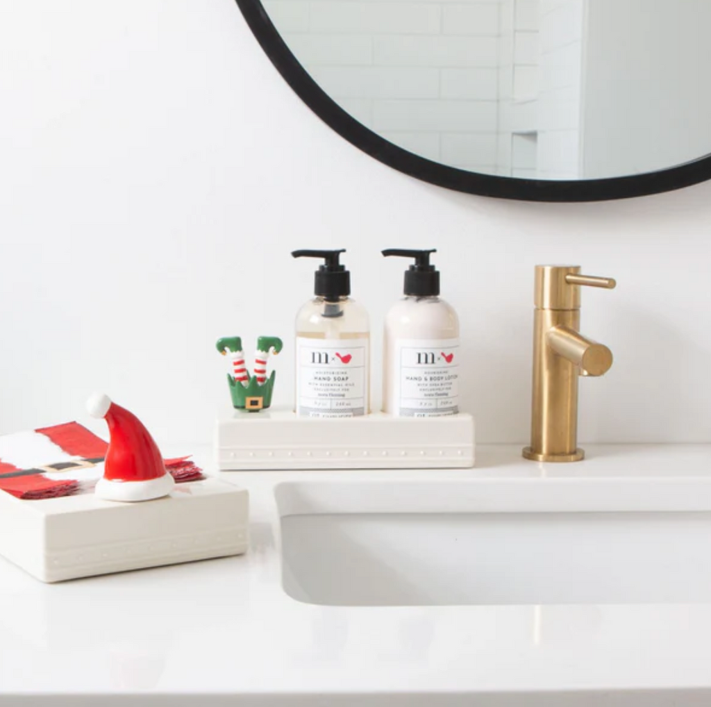 Nora Fleming: Mini Santa Stops Here-Kitchen-NORA FLEMING-Usher & Co - Women's Boutique Located in Atoka, OK and Durant, OK