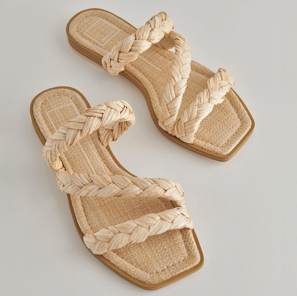 Iman Natural Raffia-SHOES-Dolce Vita-Usher & Co - Women's Boutique Located in Atoka, OK and Durant, OK