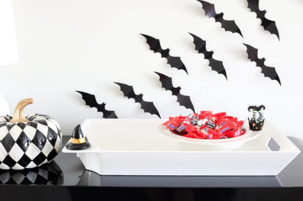 Nora Fleming: Pinstripes Melamine Tray-Kitchen-NORA FLEMING-Usher & Co - Women's Boutique Located in Atoka, OK and Durant, OK