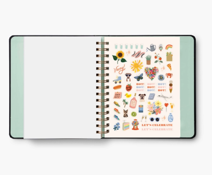 2024 Flores 17-month Planner-Planners-Rifle Paper Co-Usher & Co - Women's Boutique Located in Atoka, OK and Durant, OK