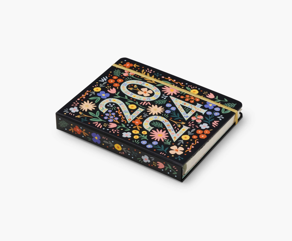 2024 Flores 17-month Planner-Planners-Rifle Paper Co-Usher & Co - Women's Boutique Located in Atoka, OK and Durant, OK