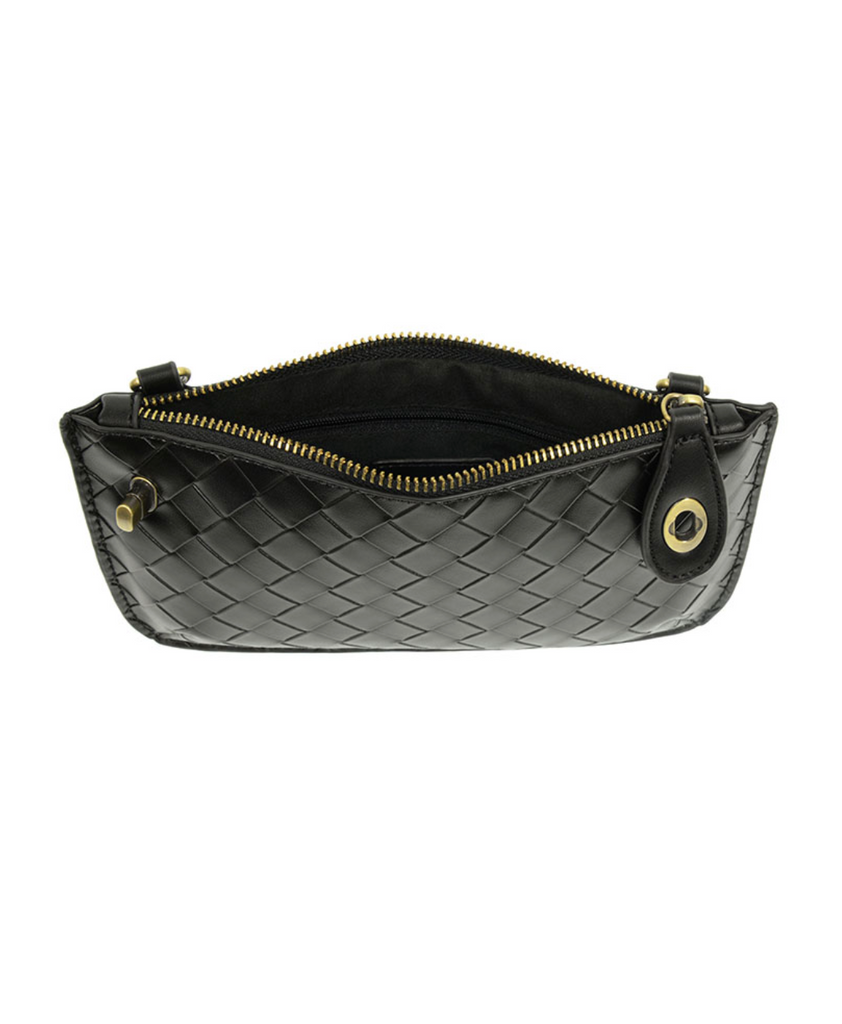 Woven Crossbody Wristlet Clutch-Bags & Wallets-Joy Susan-Usher & Co - Women's Boutique Located in Atoka, OK and Durant, OK