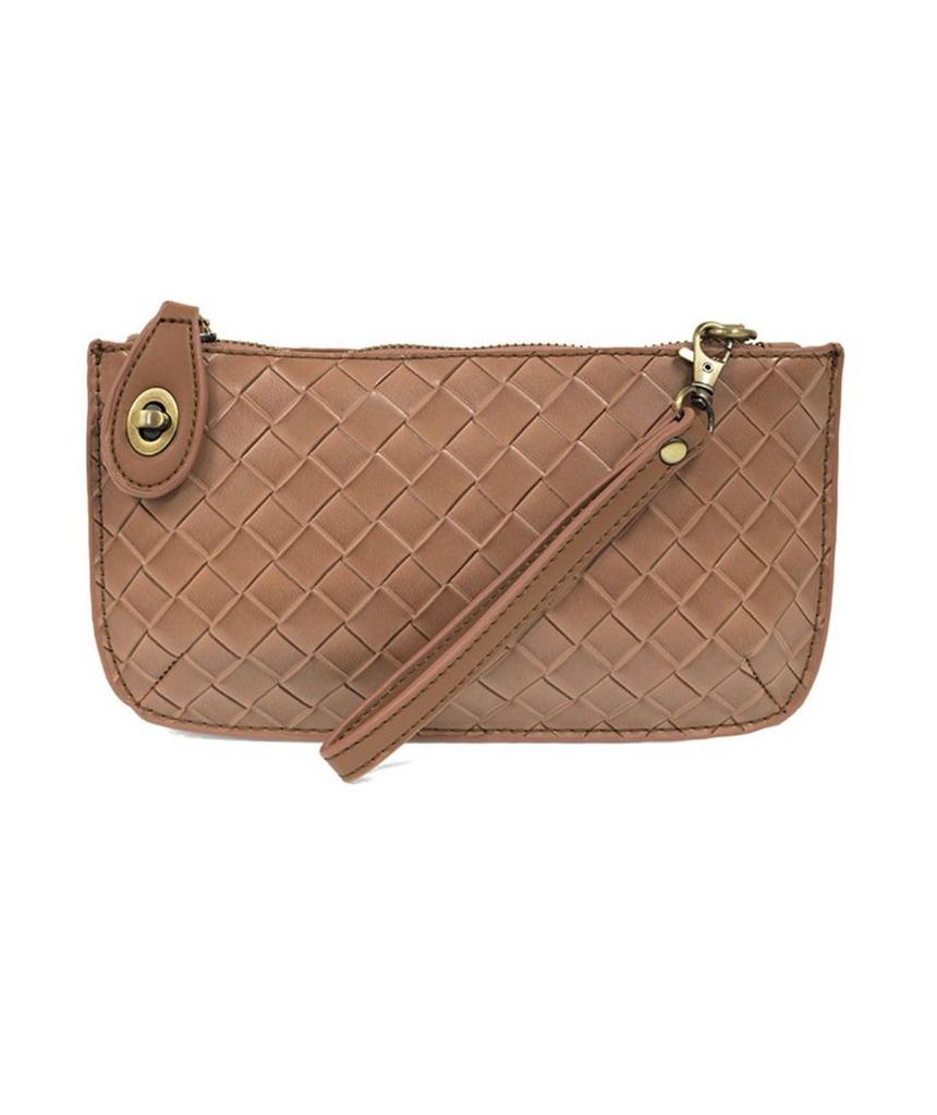 Woven Crossbody Wristlet Clutch-Bags & Wallets-Joy Susan-Usher & Co - Women's Boutique Located in Atoka, OK and Durant, OK