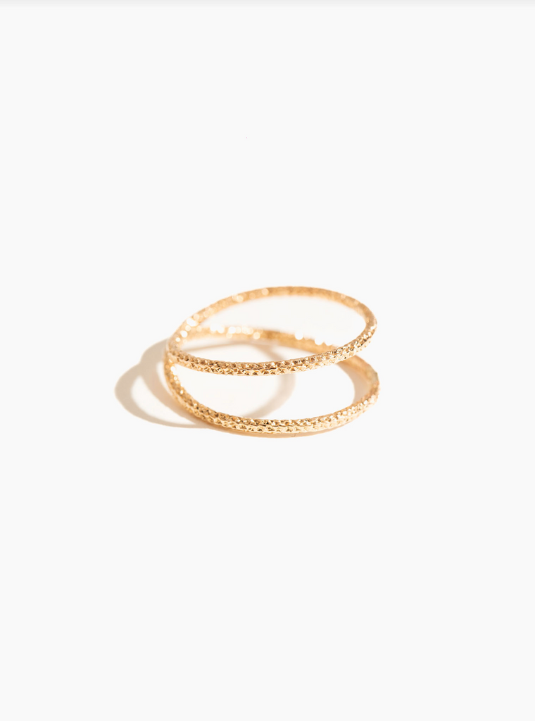 ABLE: Sparkle Infinity Ring-Rings-ABLE-Usher & Co - Women's Boutique Located in Atoka, OK and Durant, OK