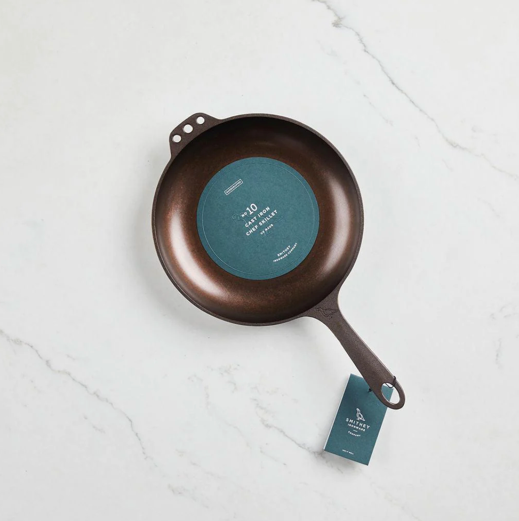 No. 10 Cast Iron Chef Skillet-11- Gift/Home-Smithey-Usher & Co - Women's Boutique Located in Atoka, OK and Durant, OK