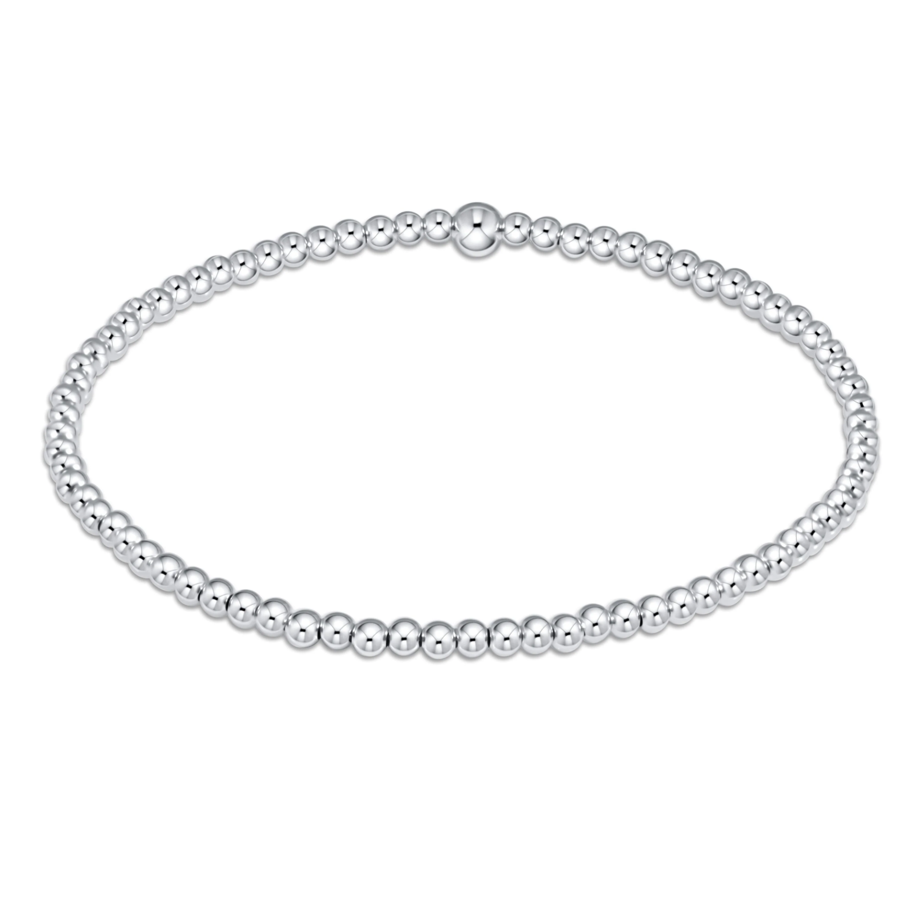 enewton: Classic Bead Bracelet-Sterling-7- Jewelry-ENEWTON-Usher & Co - Women's Boutique Located in Atoka, OK and Durant, OK