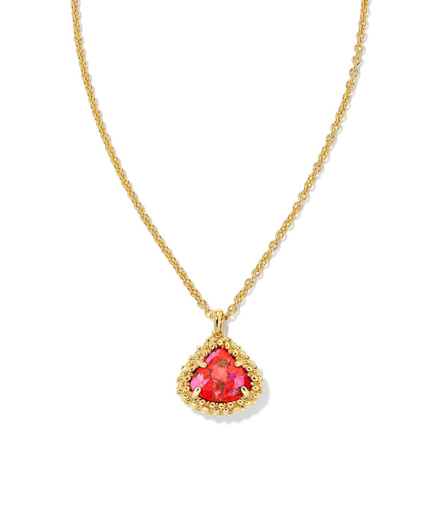 Kendra Scott: Kendall Necklace Gold-Necklaces-Kendra Scott-Usher & Co - Women's Boutique Located in Atoka, OK and Durant, OK