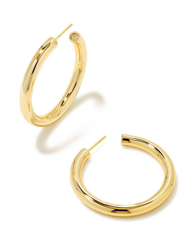 Kendra Scott: Colette Large Hoop-Earrings-Kendra Scott-Usher & Co - Women's Boutique Located in Atoka, OK and Durant, OK