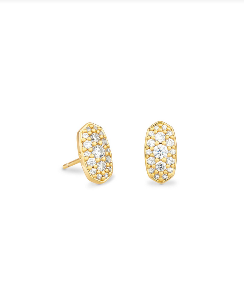 Kendra Scott: Grayson Crystal Stud-Earrings-Kendra Scott-Usher & Co - Women's Boutique Located in Atoka, OK and Durant, OK
