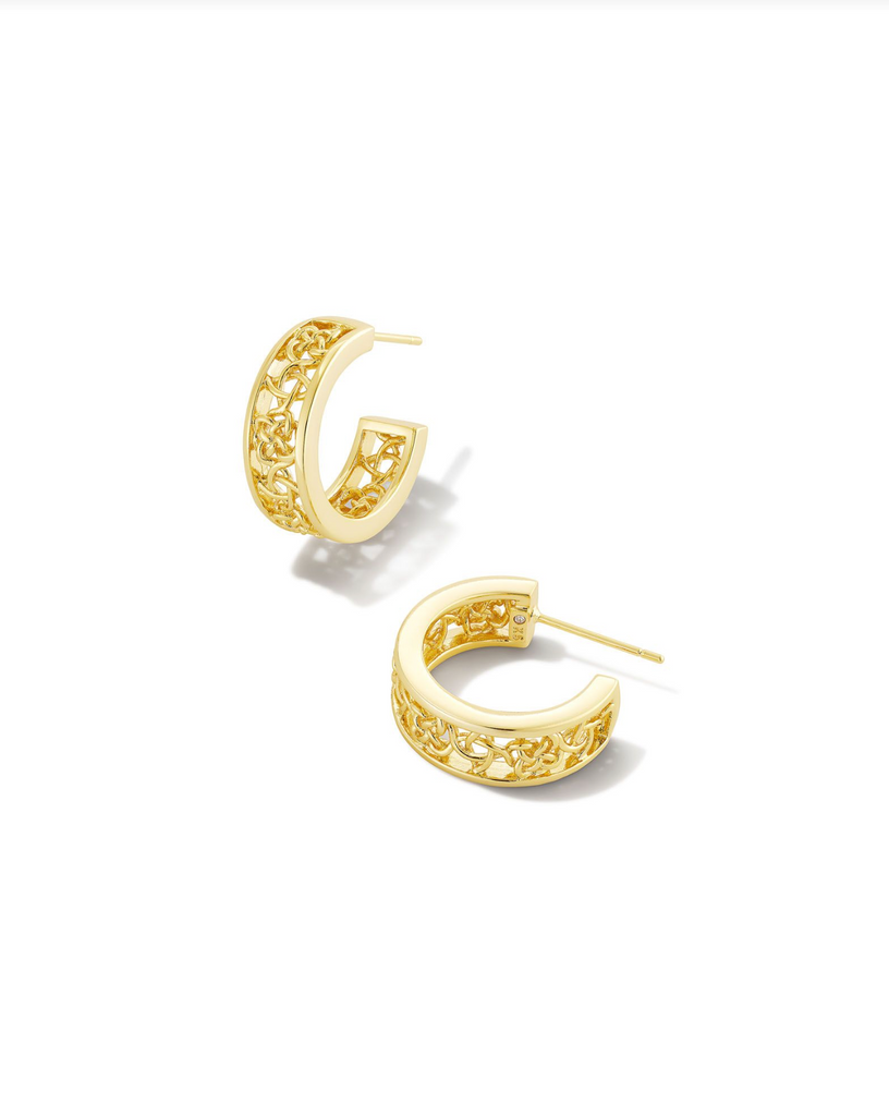 Kendra Scott: Kelly Huggie-Earrings-Kendra Scott-Usher & Co - Women's Boutique Located in Atoka, OK and Durant, OK