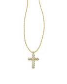 Kendra Scott: Cross Crystal Necklace-7- Jewelry-Kendra Scott-Usher & Co - Women's Boutique Located in Atoka, OK and Durant, OK