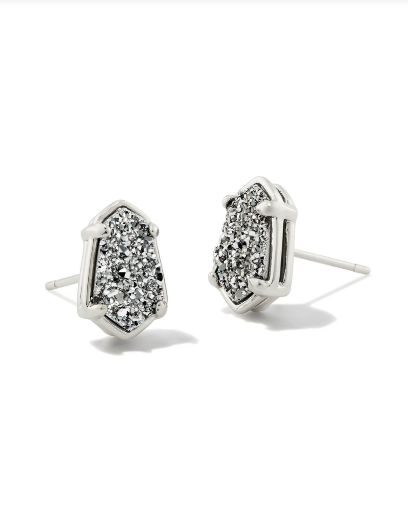 Kendra Scott: Alexandria Stud-Silver-Earrings-Kendra Scott-Usher & Co - Women's Boutique Located in Atoka, OK and Durant, OK