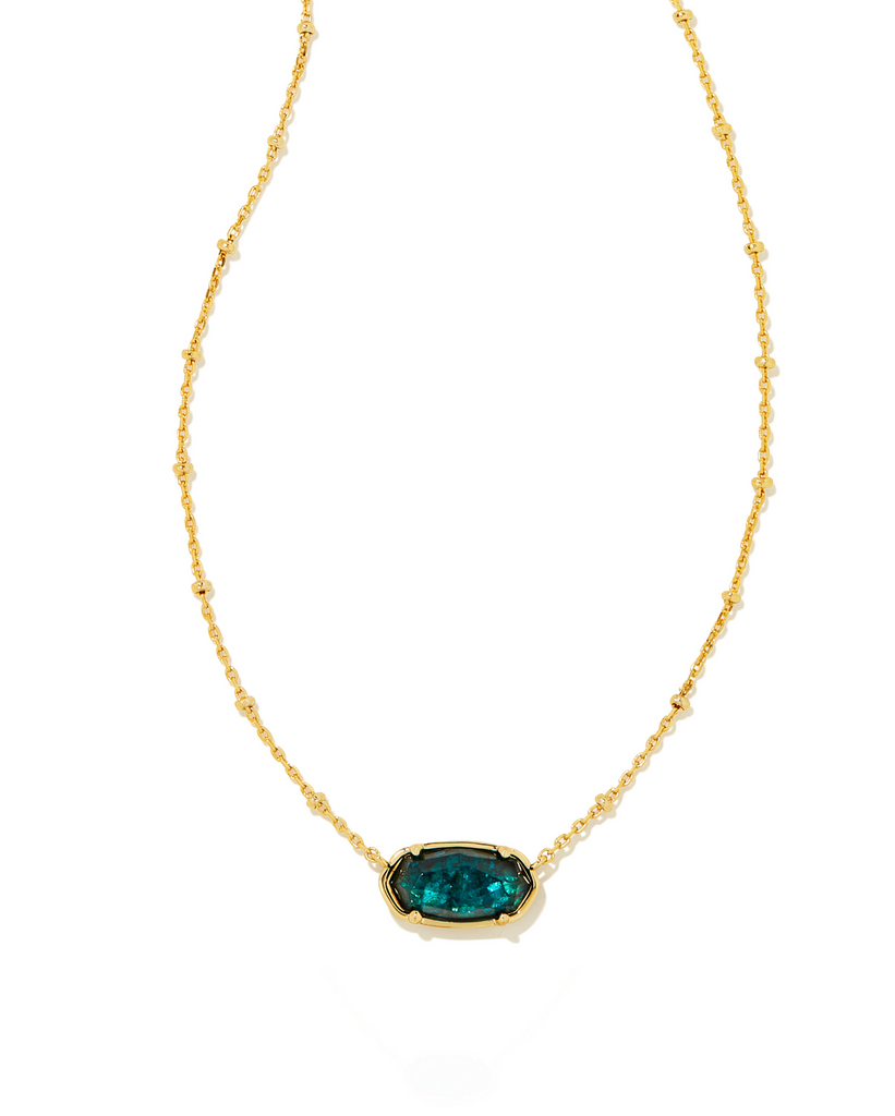 Kendra Scott: Faceted Elisa Necklace-Gold-Necklaces-Kendra Scott-Usher & Co - Women's Boutique Located in Atoka, OK and Durant, OK