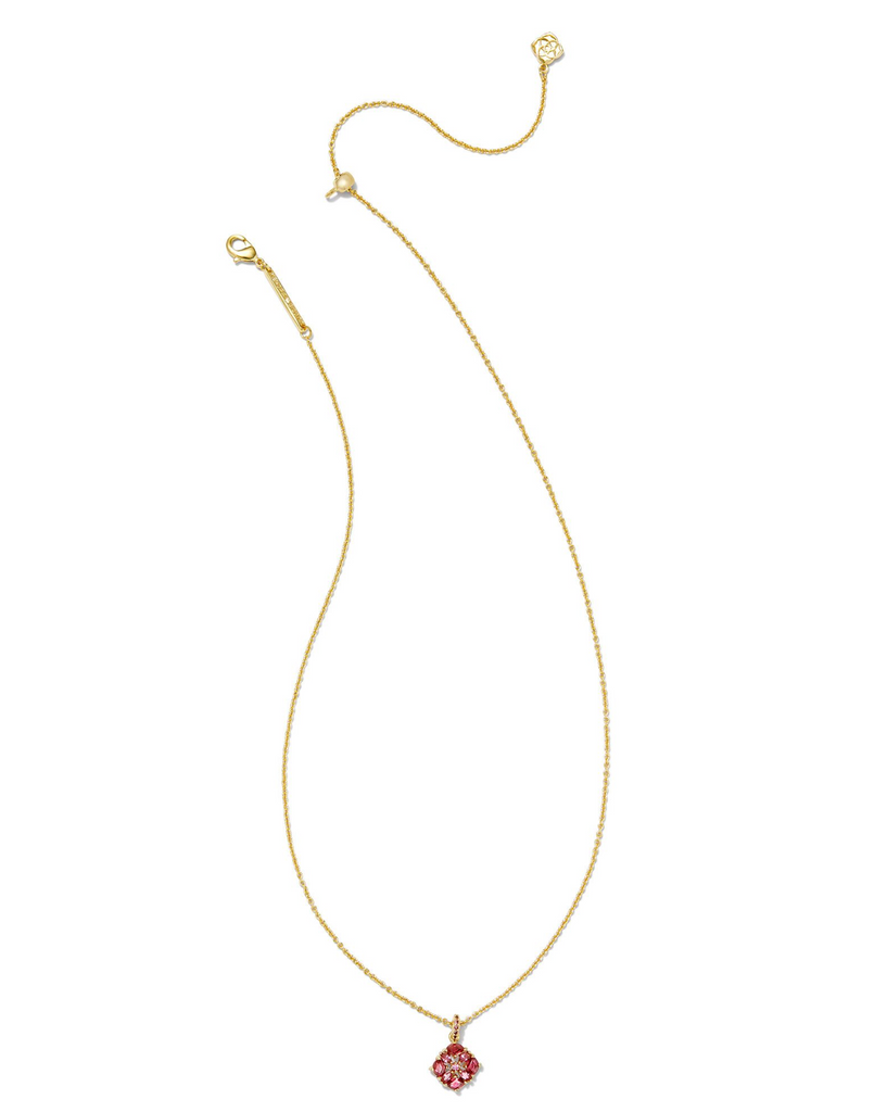 Kendra Scott: Dira Crystal Necklace-Gold-Necklaces-Kendra Scott-Usher & Co - Women's Boutique Located in Atoka, OK and Durant, OK