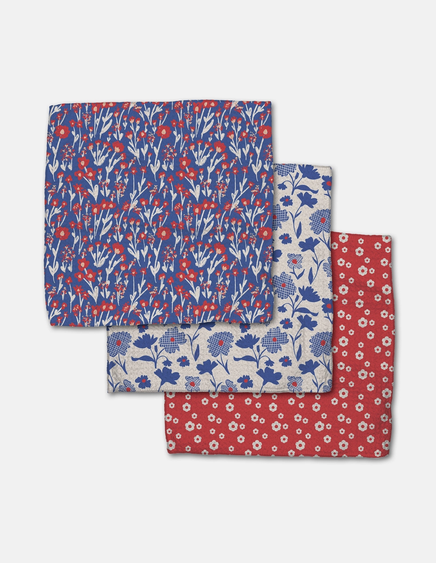 Geometry Dishcloth Set-11- Gift/Home-Geometry-Usher & Co - Women's Boutique Located in Atoka, OK and Durant, OK
