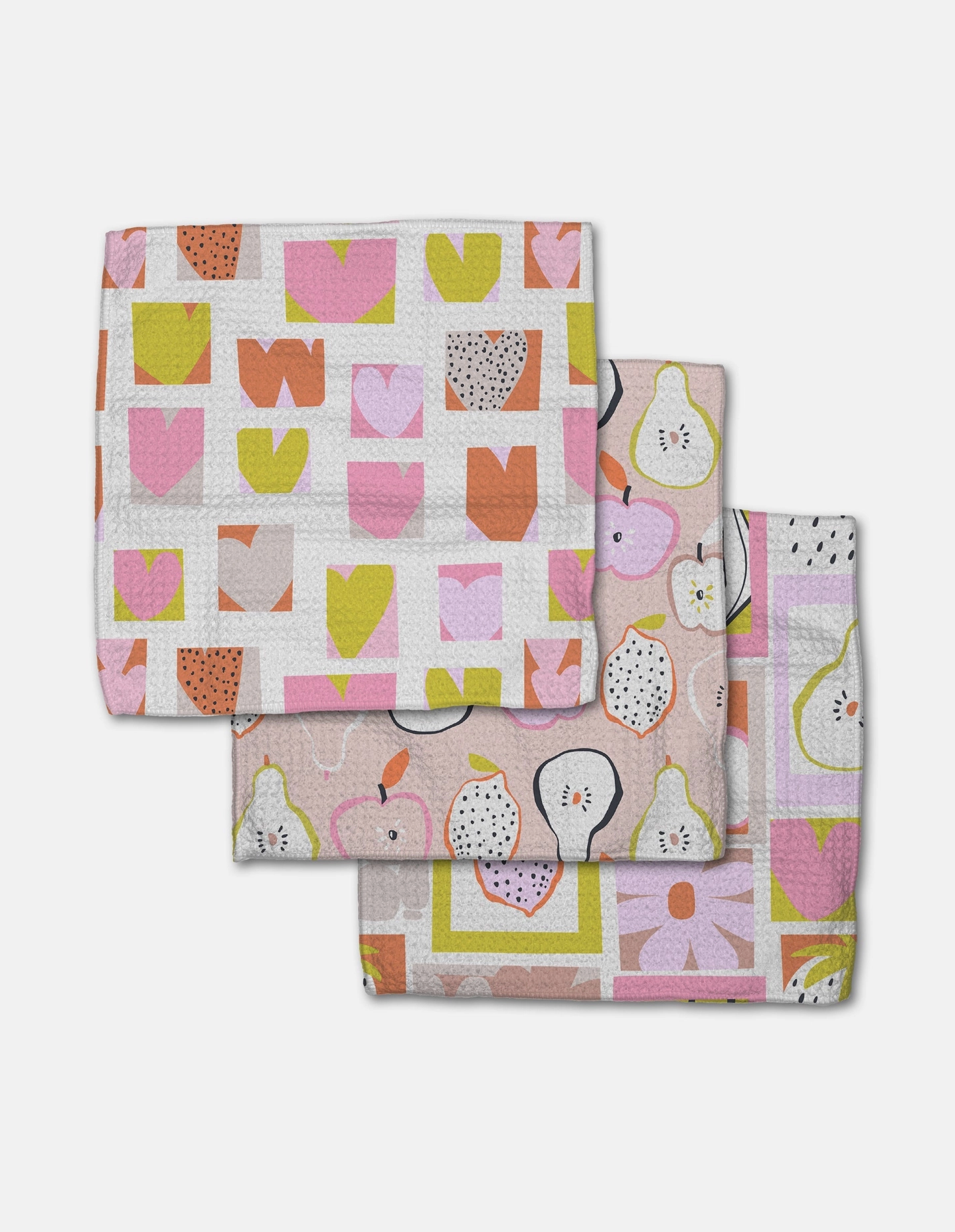 Geometry Dishcloth Set-11- Gift/Home-Geometry-Usher & Co - Women's Boutique Located in Atoka, OK and Durant, OK