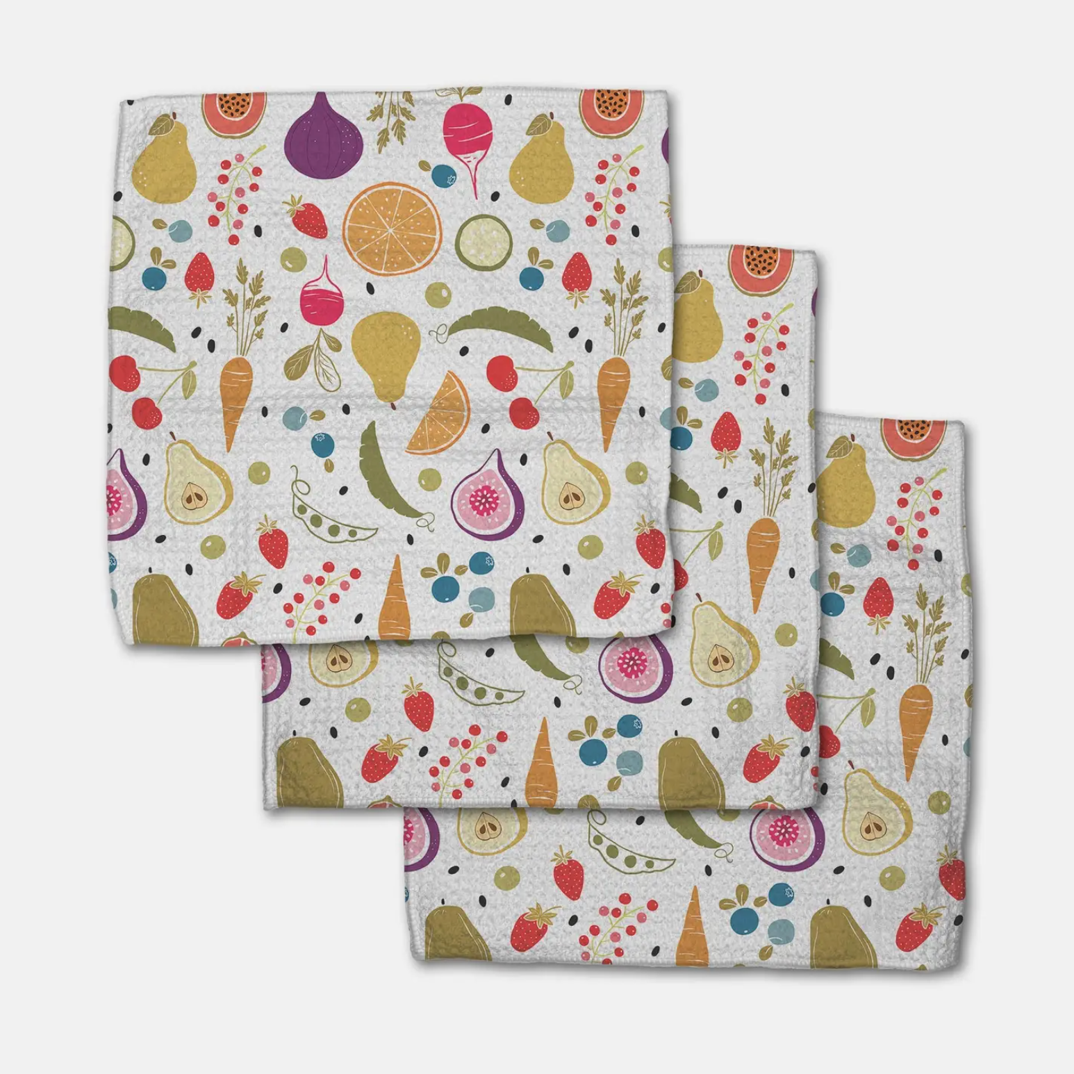 Geometry Dishcloth Set-11- Gift/Home-Geometry-Usher & Co - Women's Boutique Located in Atoka, OK and Durant, OK