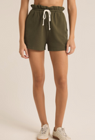 Z Supply: Aiden Short-Grape Leaf-14-DISTRESSED-Z SUPPLY-Usher & Co - Women's Boutique Located in Atoka, OK and Durant, OK