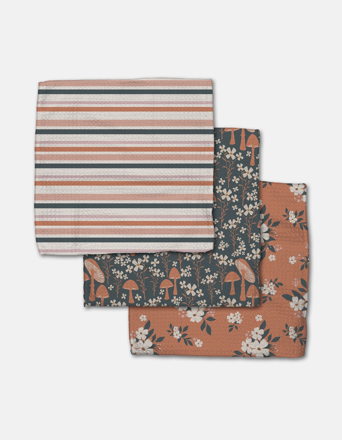 Geometry Dishcloth Set-11- Gift/Home-Geometry-Usher & Co - Women's Boutique Located in Atoka, OK and Durant, OK