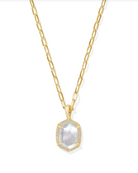 Kendra Scott: Daphne Pave Necklace-Gold-7- Jewelry-Kendra Scott-Usher & Co - Women's Boutique Located in Atoka, OK and Durant, OK