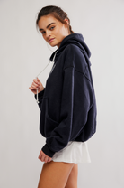 FP Movement: Final Call Hoodie-Black Tofu-2- Tops Over-Free People Movement-Usher & Co - Women's Boutique Located in Atoka, OK and Durant, OK