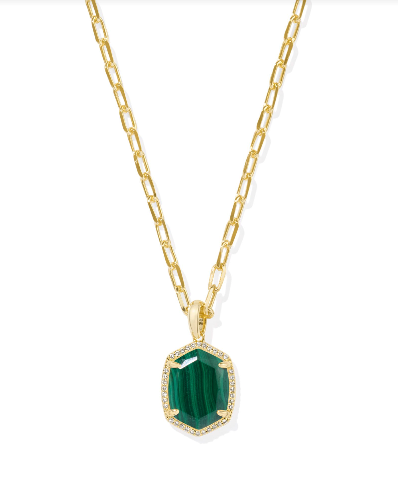 Kendra Scott: Daphne Pave Necklace-Gold-7- Jewelry-Kendra Scott-Usher & Co - Women's Boutique Located in Atoka, OK and Durant, OK