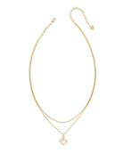 KENDRA SCOTT: Joelle Multi Strand Necklace-Gold Ivory Mother Of Pearl-7- Jewelry-Kendra Scott-Usher & Co - Women's Boutique Located in Atoka, OK and Durant, OK