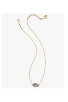 Kendra Scott: Elisa USA Necklace - Gold Red White Blue Illusion-7- Jewelry-Kendra Scott-Usher & Co - Women's Boutique Located in Atoka, OK and Durant, OK