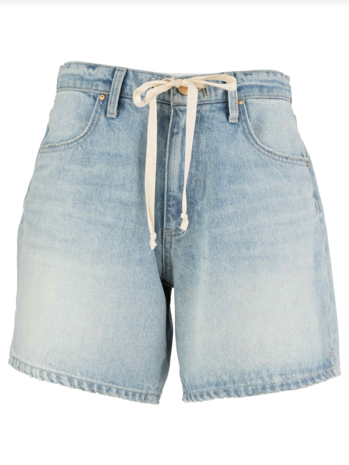 KUT FROM THE KLOTH: Holly Drawstring Denim Shorts-5- Denim-KUT FROM THE KLOTH-Usher & Co - Women's Boutique Located in Atoka, OK and Durant, OK