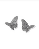 Kendra Scott: Cailey Butterfly Statement Studs-Vintage Silver-7- Jewelry-Kendra Scott-Usher & Co - Women's Boutique Located in Atoka, OK and Durant, OK
